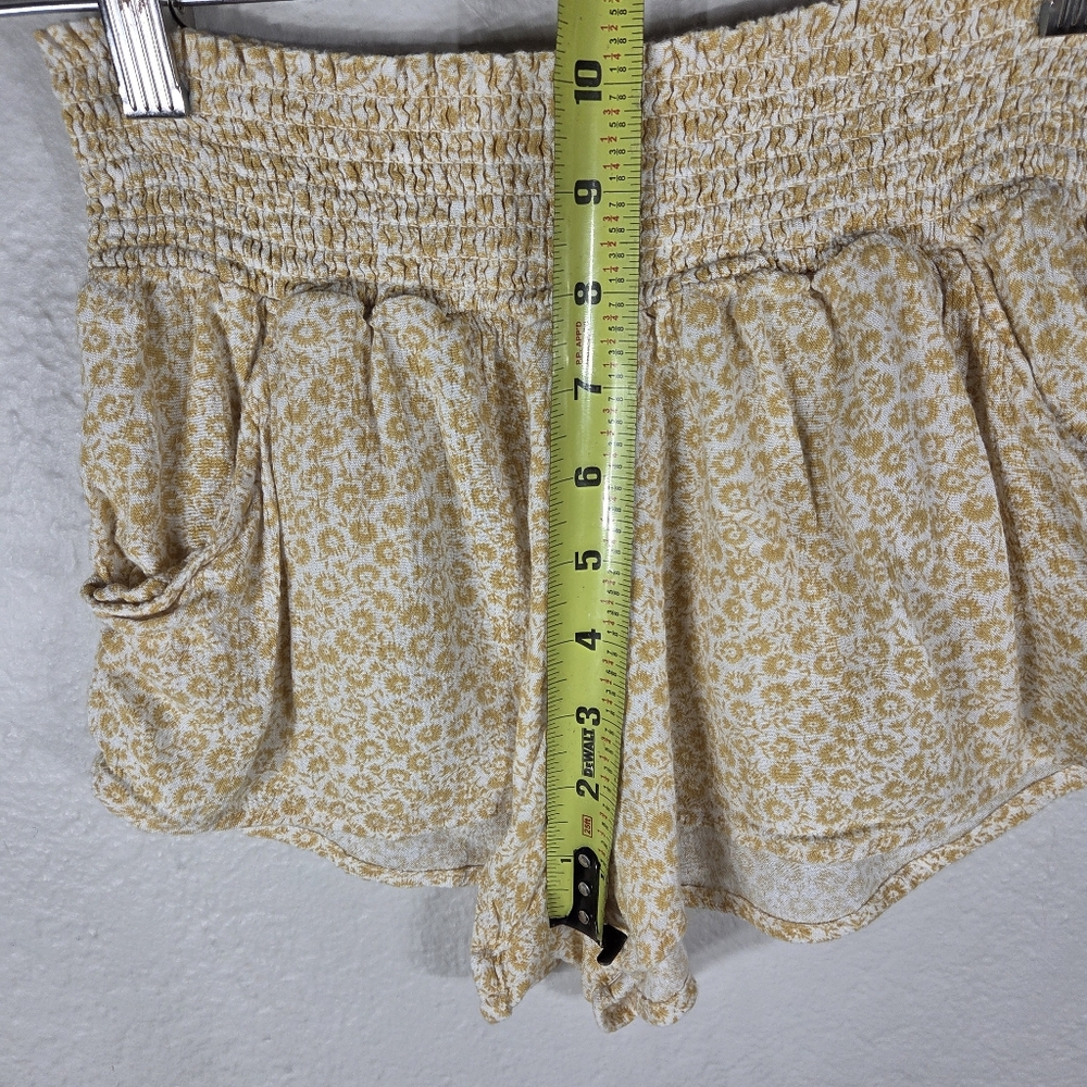 Billabong Waves All Day Mini Shorts Size S Check Stretch Elastic Waist Pockets - Picture 16 of 16